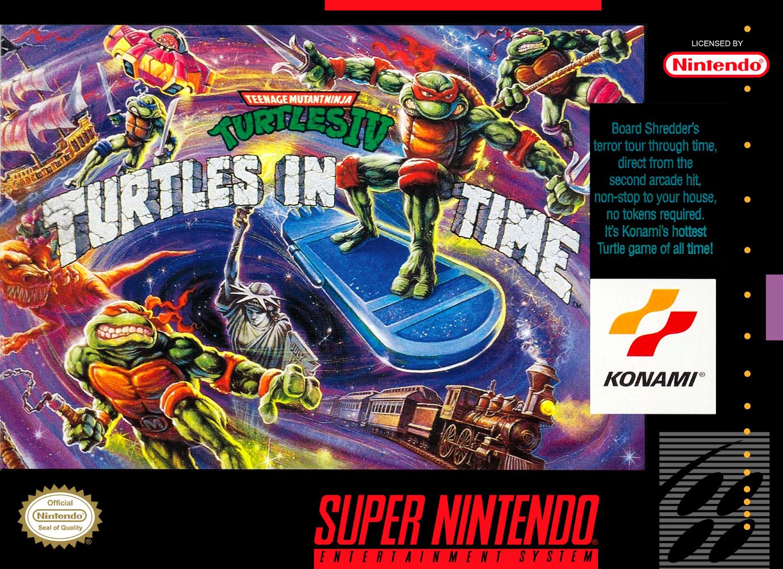 Teenage Mutant Ninja Turtles IV Turtles in Time